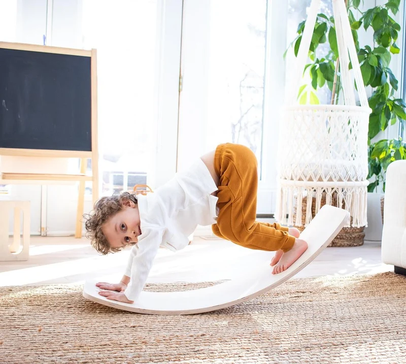 Planche équilibre - balance board - avec ou sans feutrine