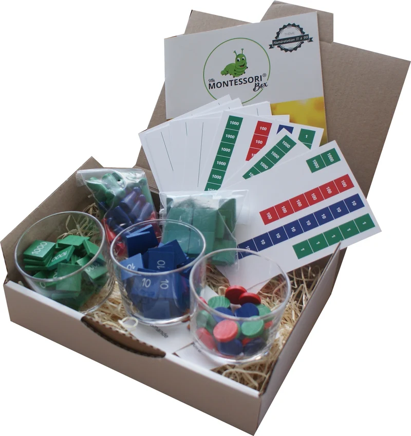 Timbres Mathématiques Montessori