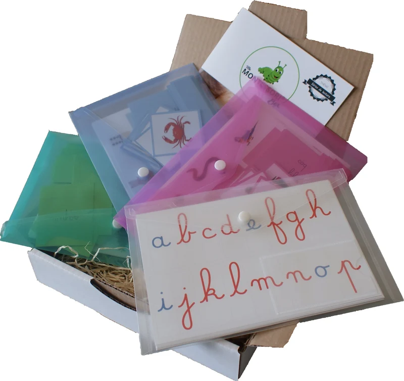 Séries de Lecture Montessori Cursives