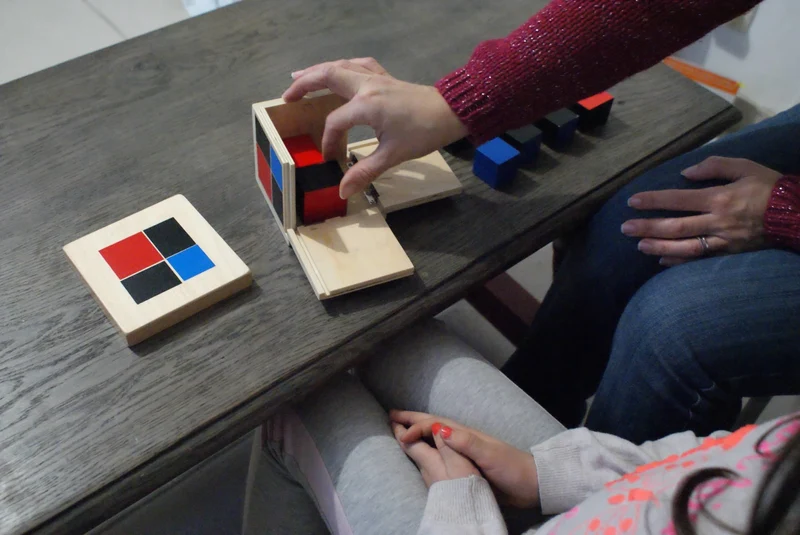Cube du Binôme Montessori