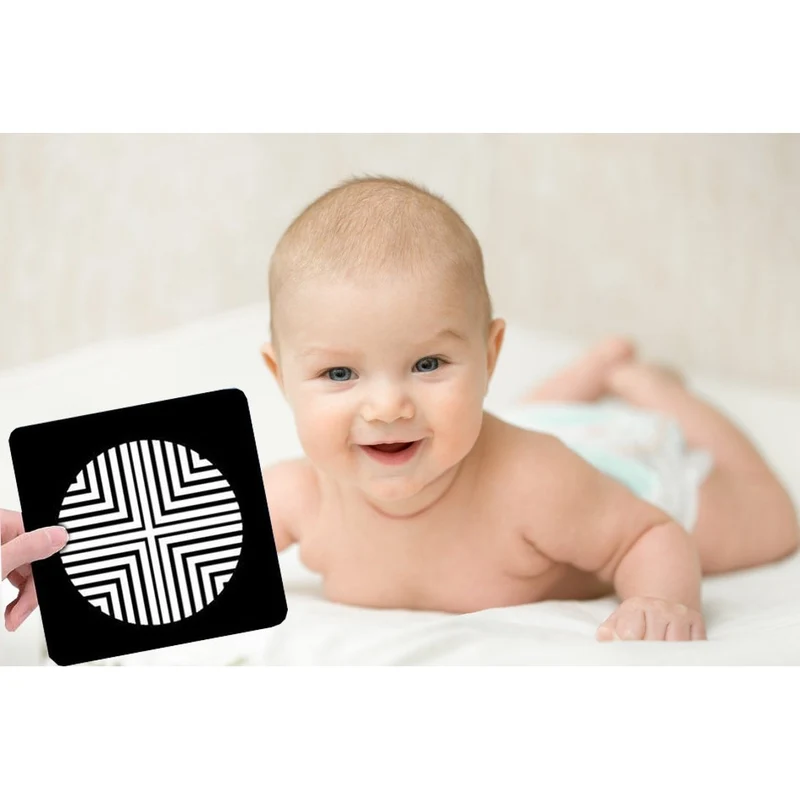 Imagier bébé Noir et Blanc Montessori