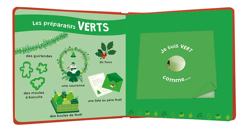 Mon Livre des Odeurs et des Couleurs – Joyeux Noël ! – Dès 2 ans - Livre
