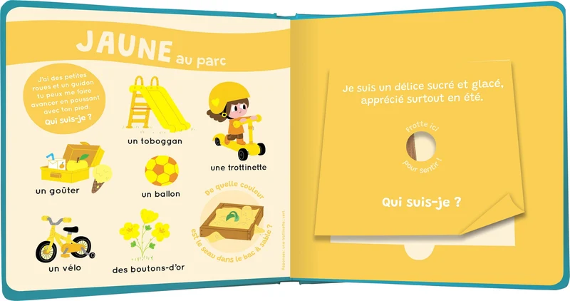 Mon livre des odeurs et des couleurs – Ma journée