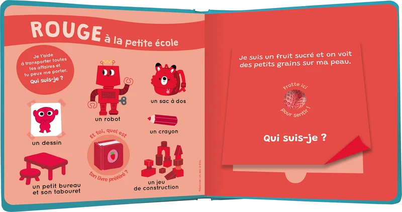 Mon livre des odeurs et des couleurs – Ma journée