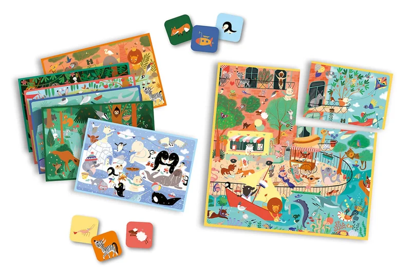P’tit jeu – Cherche et trouve – Les animaux
