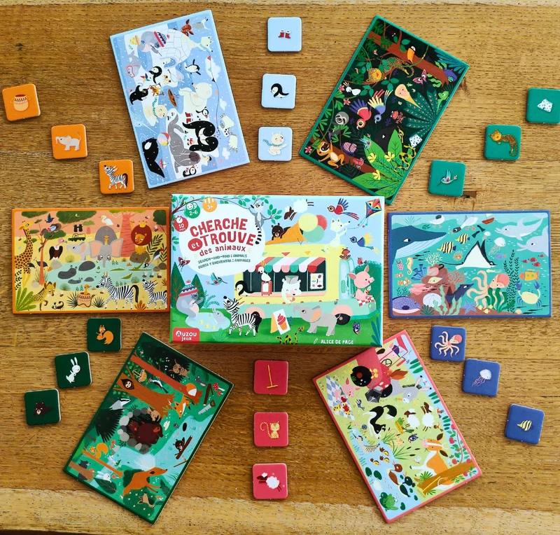 P’tit jeu – Cherche et trouve – Les animaux