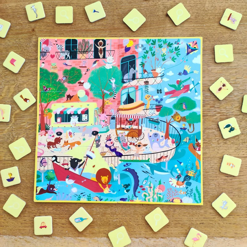 P’tit jeu – Cherche et trouve – Les animaux
