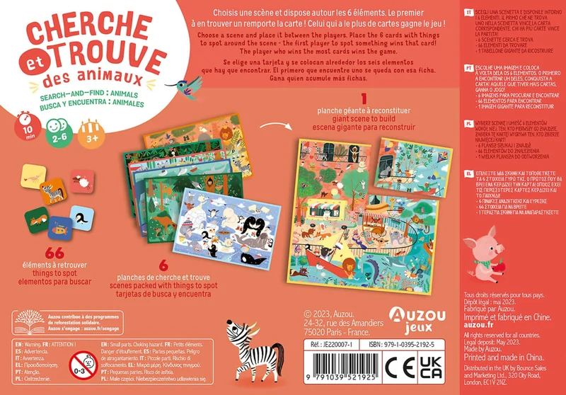 P’tit jeu – Cherche et trouve – Les animaux