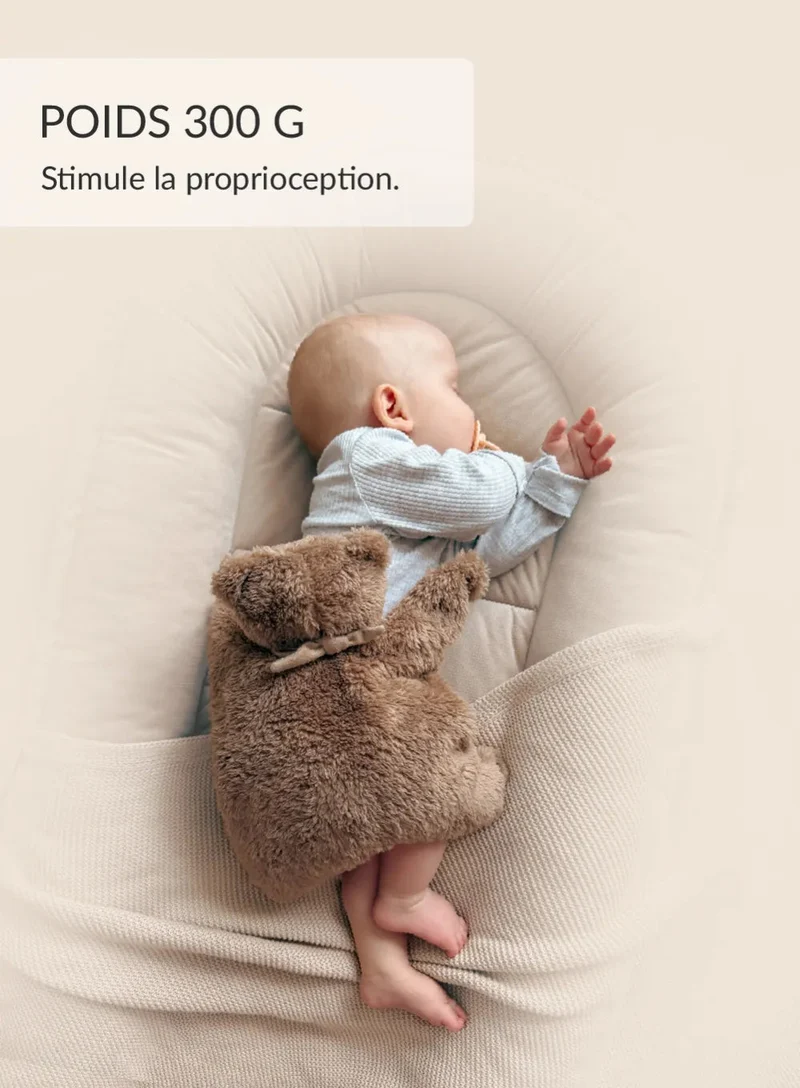 myHummy – Doudou bouillotte lesté Ours