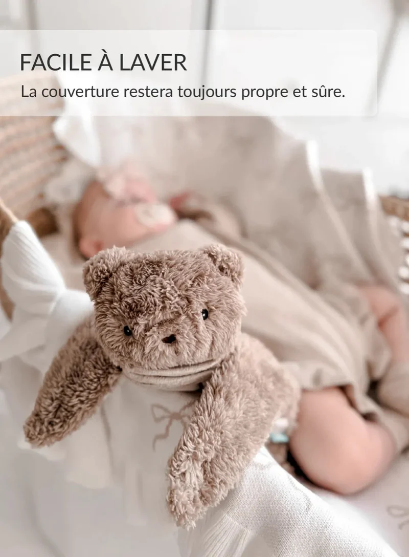 myHummy – Doudou bouillotte lesté Ours