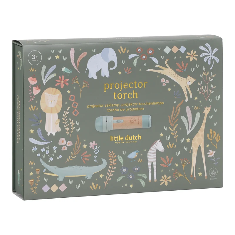 Lampe à histoires Safari Friends – projecteur d’histoires enfant