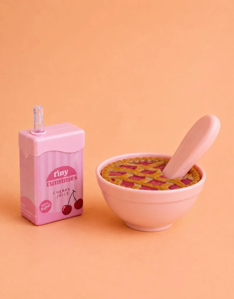 Tiny Harlow – Tarte aux cerises & jus de cerise magiques pour poupée