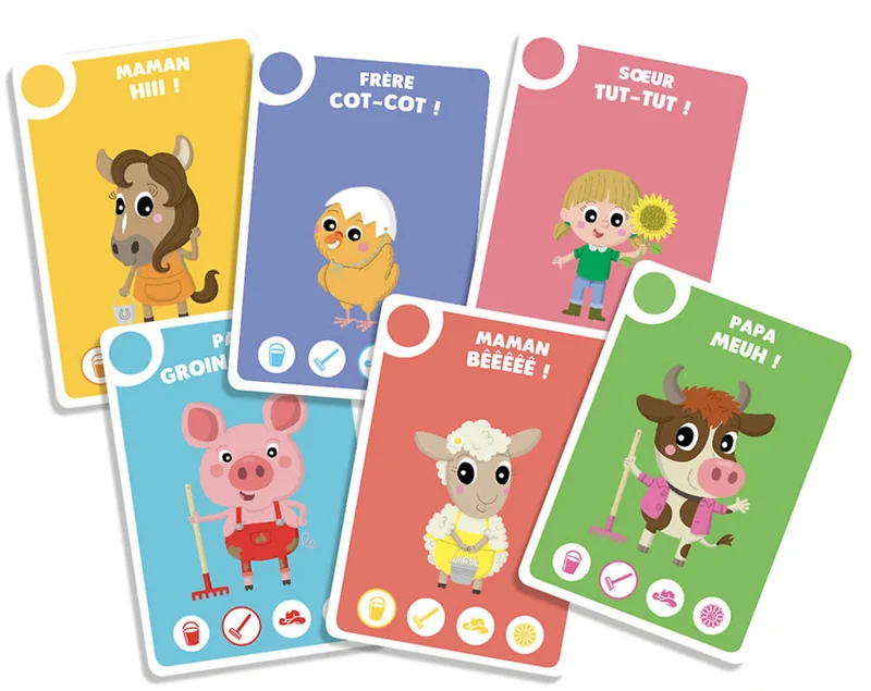Mon premier jeu de 6 familles – Dès 3 ans