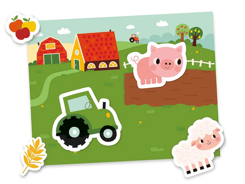 Mon petit coffret aimanté – La ferme – Dès 3 ans