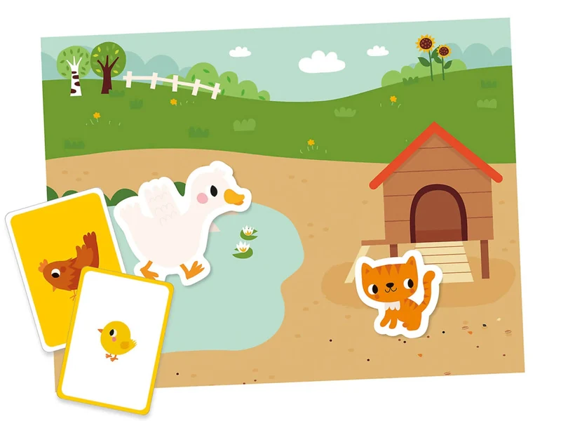 Mon petit coffret aimanté – La ferme – Dès 3 ans