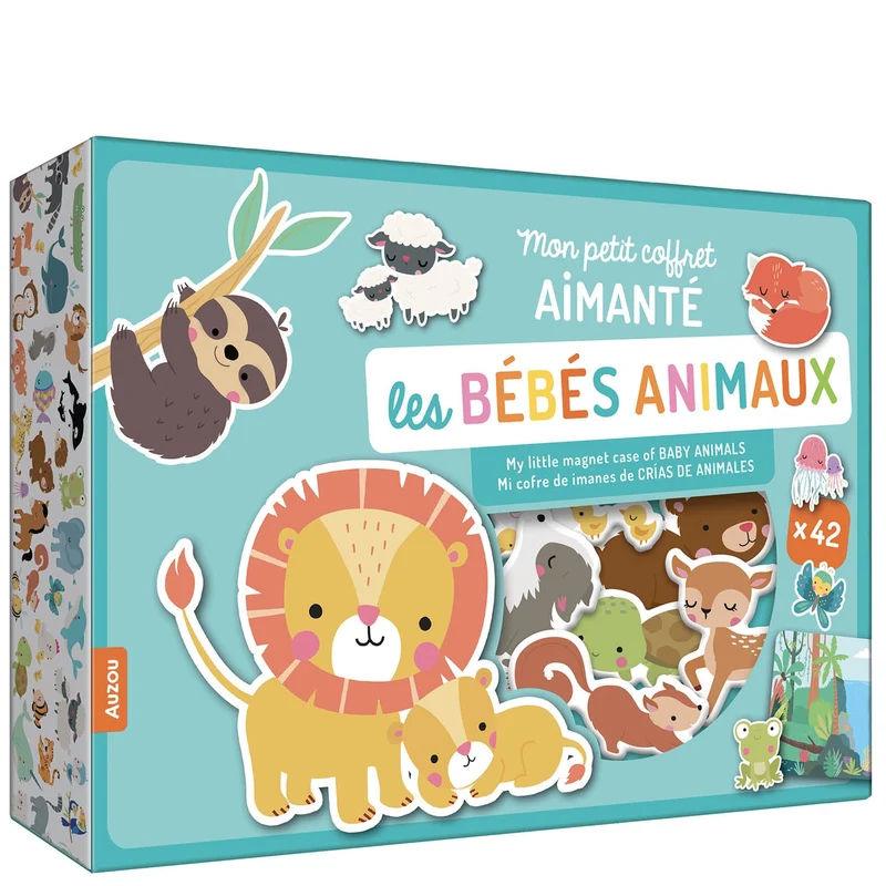 Les bébés animaux – Mon petit coffret aimanté – Dès 3 ans