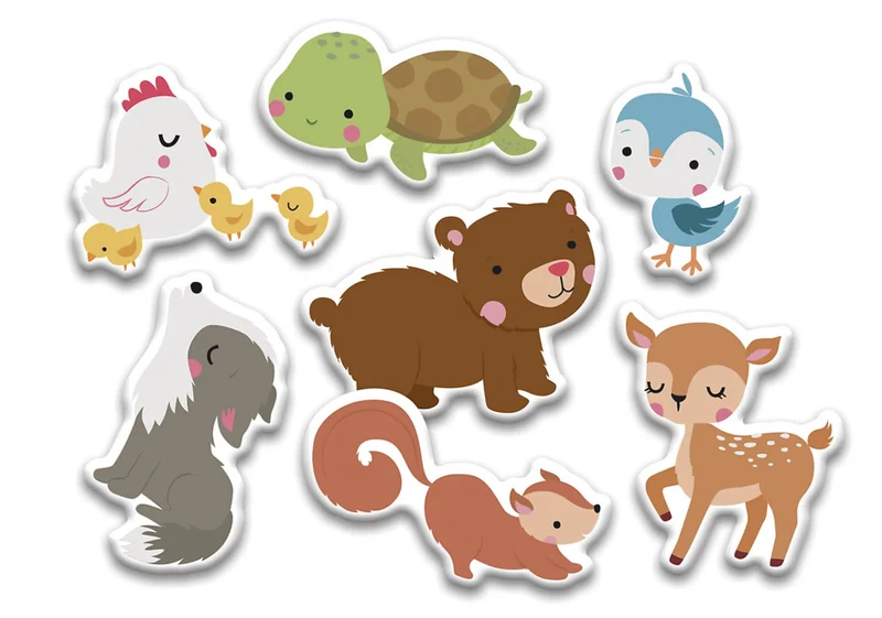 Les bébés animaux – Mon petit coffret aimanté – Dès 3 ans