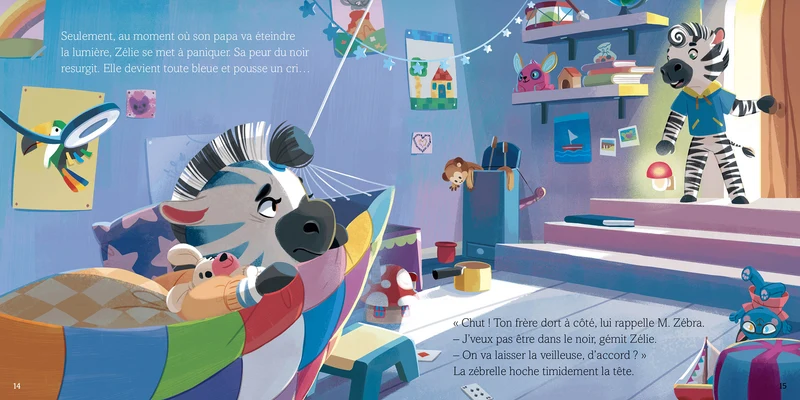 Zélie et les émotions du soir – Album enfant dès 3 ans