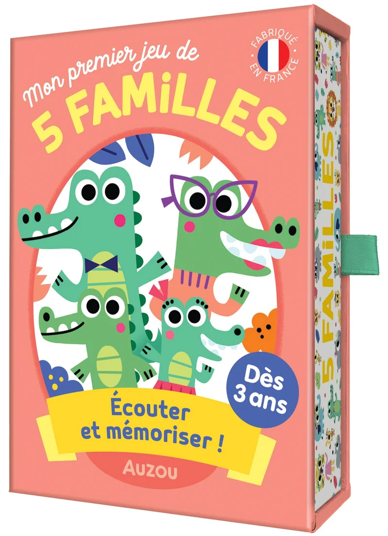 Mon premier jeu de 5 familles – Jeu de cartes dès 3 ans