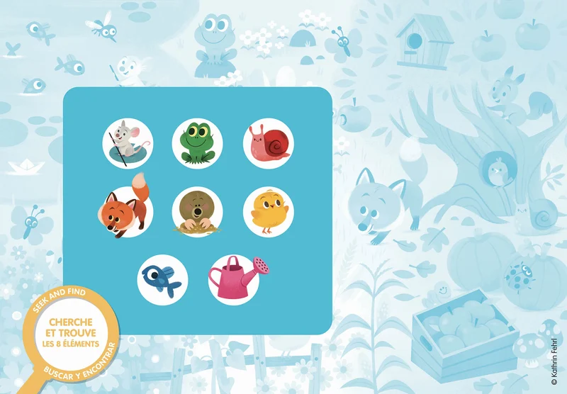 Puzzle Cherche et Trouve des tout-petits – Les couleurs – 24 pièces