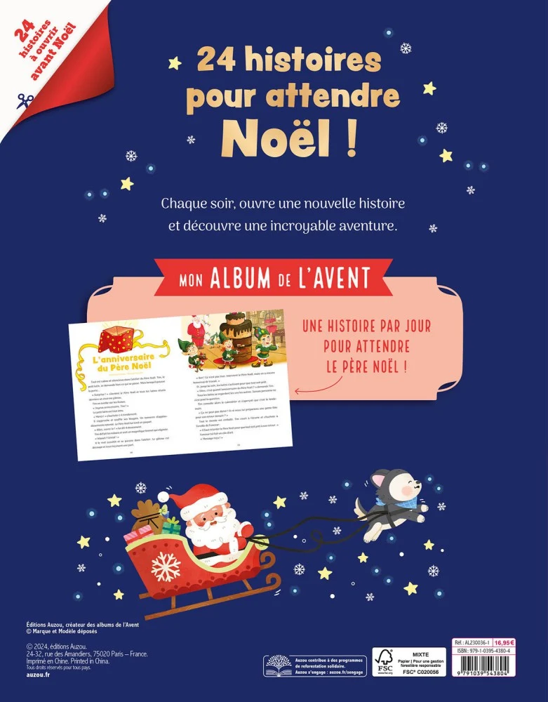 Mon Album de l’Avent 🎅 - Livre