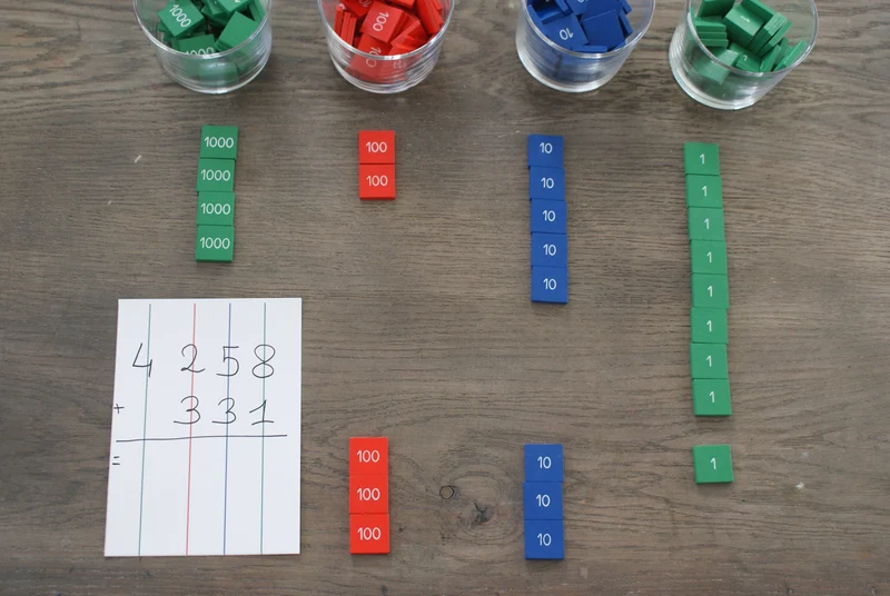 Timbres Mathématiques Montessori