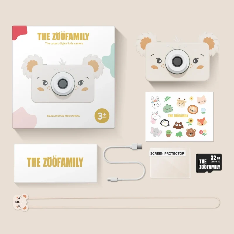 Appareil photo enfant Les Amis du Zoo – Koala – The Zoofamily – Dès 3 ans