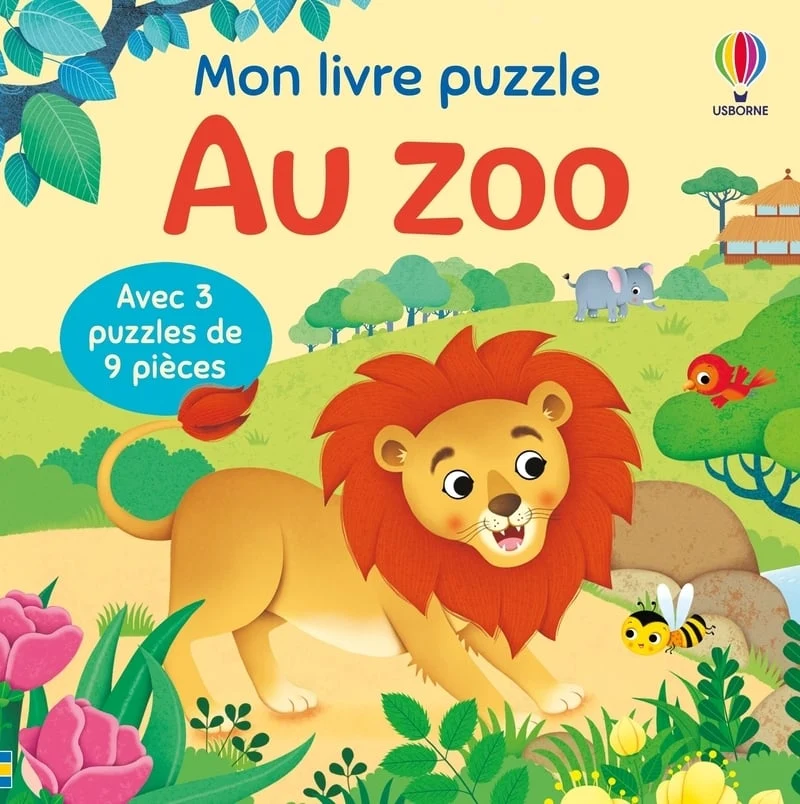 Au Zoo – Mon livre puzzle – Dès 2 ans