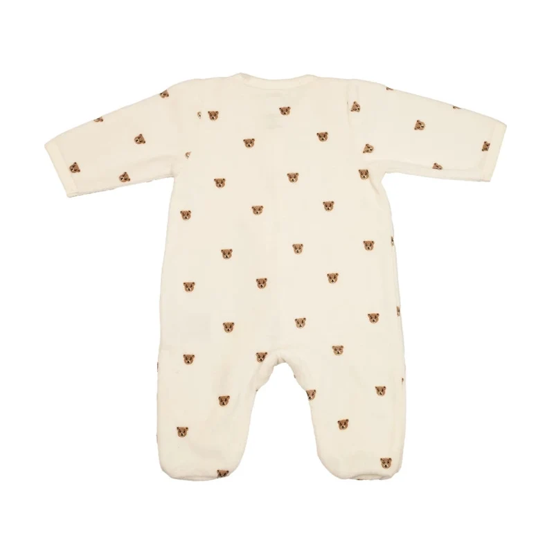 Kit naissance 6 pièces « Ours Moka » – Première tenue bébé – 1 mois