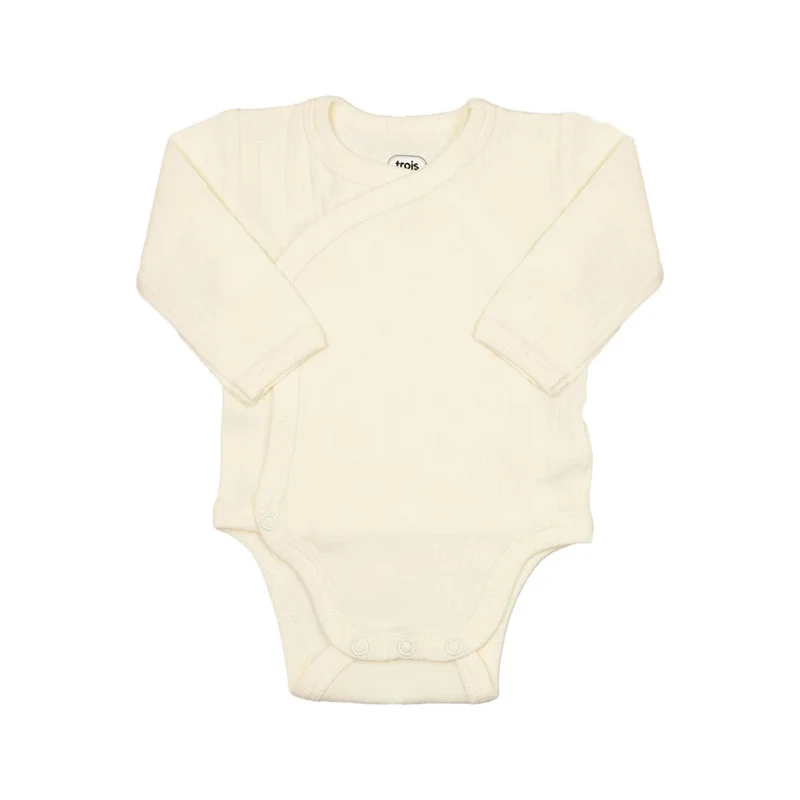 Kit naissance 6 pièces « Ours Moka » – Première tenue bébé – 1 mois