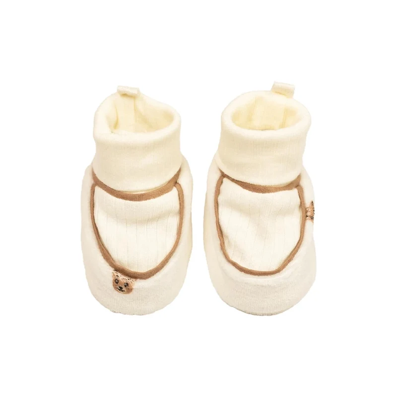 Kit naissance 6 pièces « Ours Moka » – Première tenue bébé – 1 mois