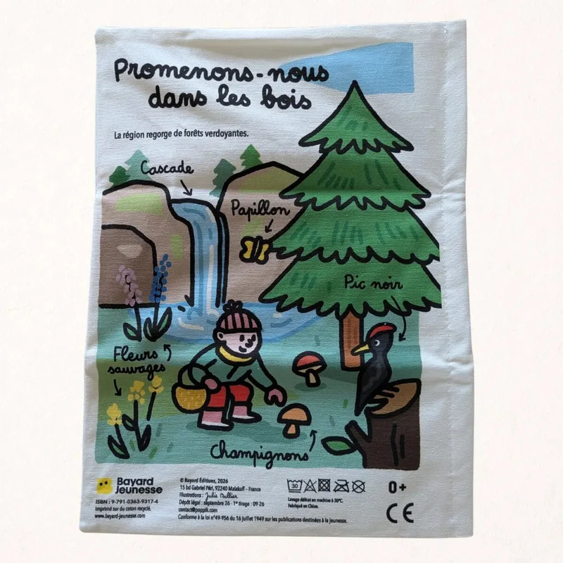 La Gazette des Bébés « Grand Est » – Livre d’éveil en tissu