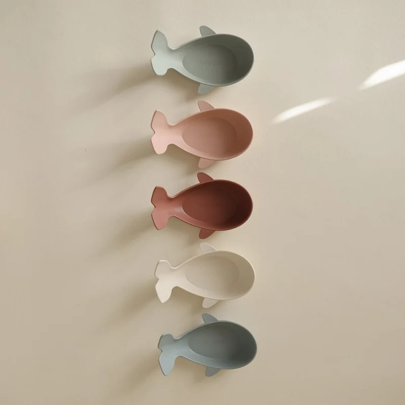 Whale Bath Stackers Mushie – 5 baleines pour le bain – Dès 10 mois - original