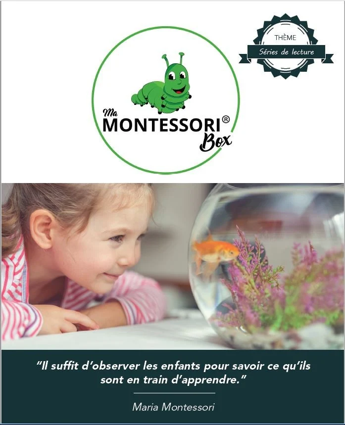 Séries de Lecture Montessori Cursives
