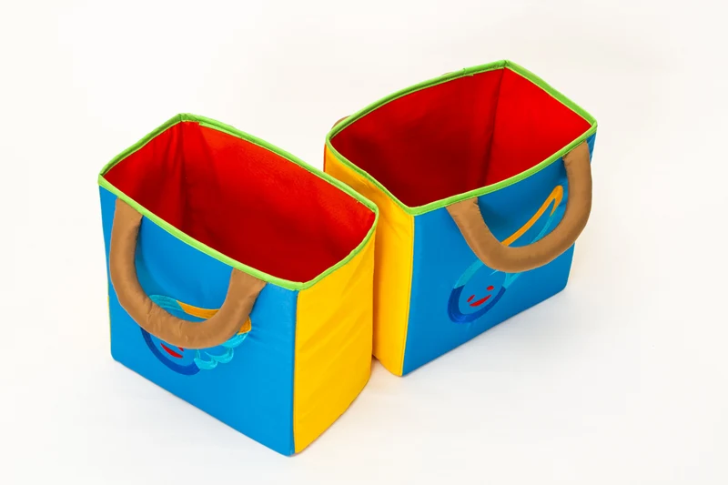 Sac rangement livres d'éveil et activités Montessori