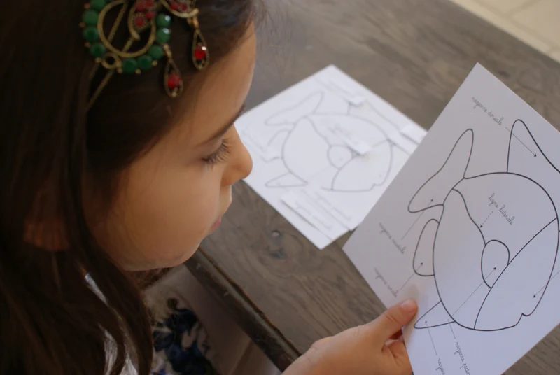 Puzzle du Poisson Montessori - Zoologie