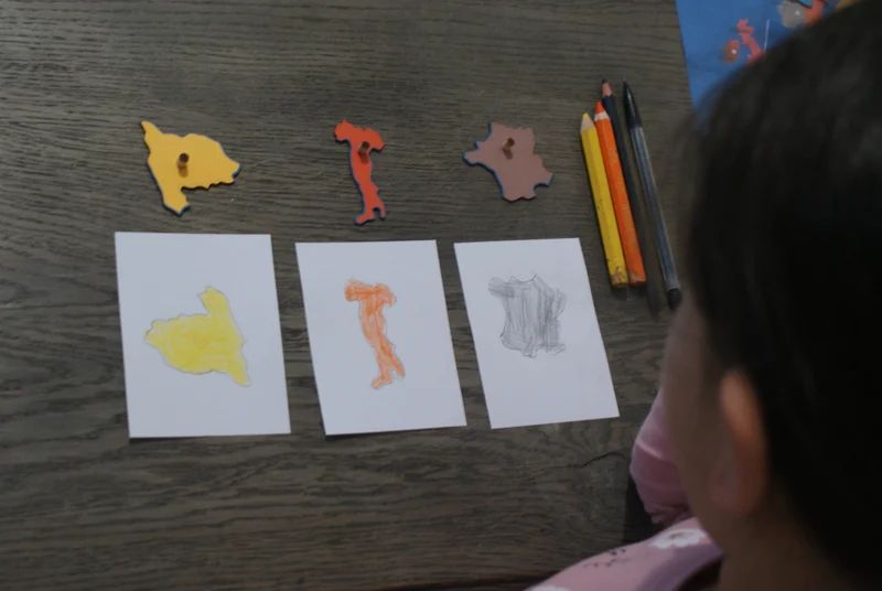 Puzzle du continent Europe Montessori