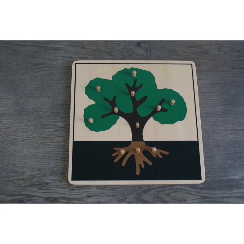 Puzzle Botanique de l'Arbre Montessori