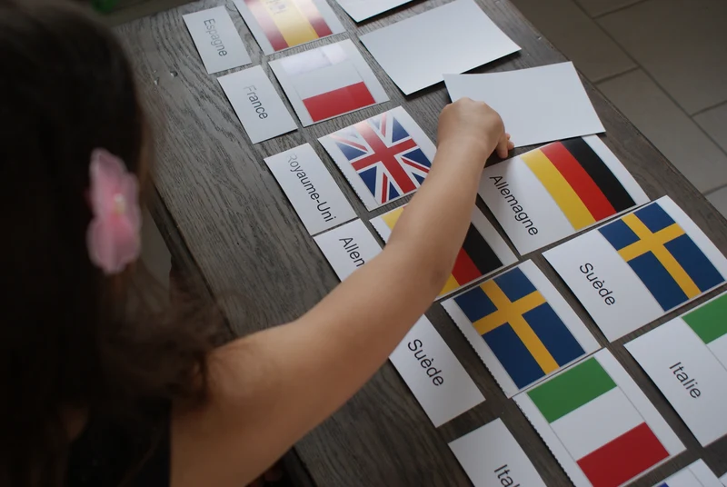 Pays et Drapeaux du Monde Montessori