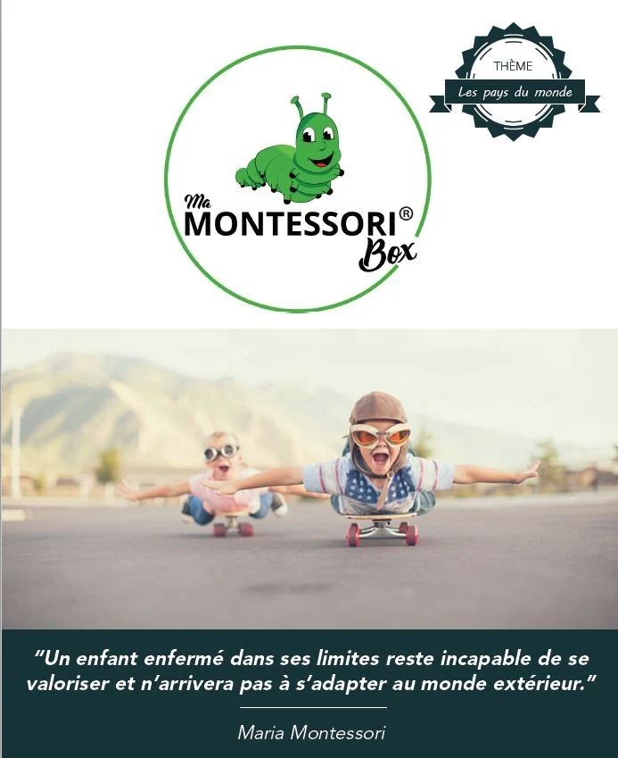 Pays et Drapeaux du Monde Montessori