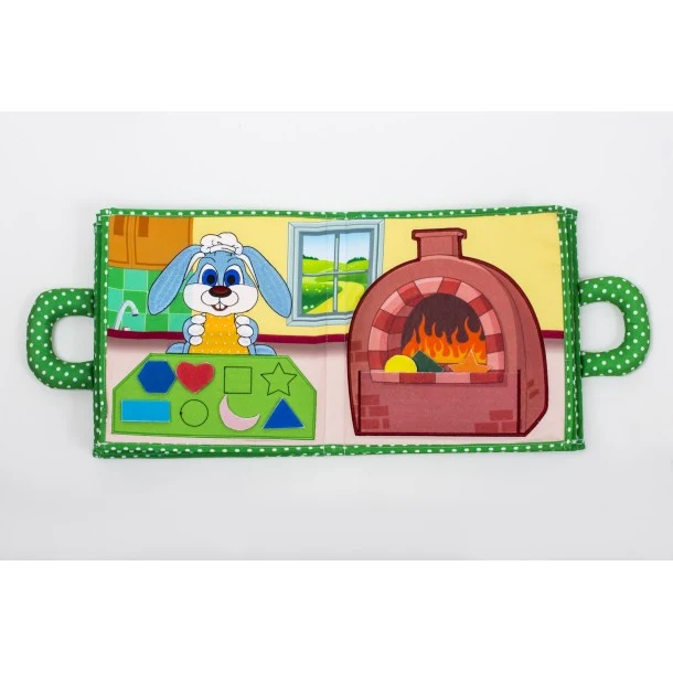 Livre d'éveil et activités Montessori - Lapin