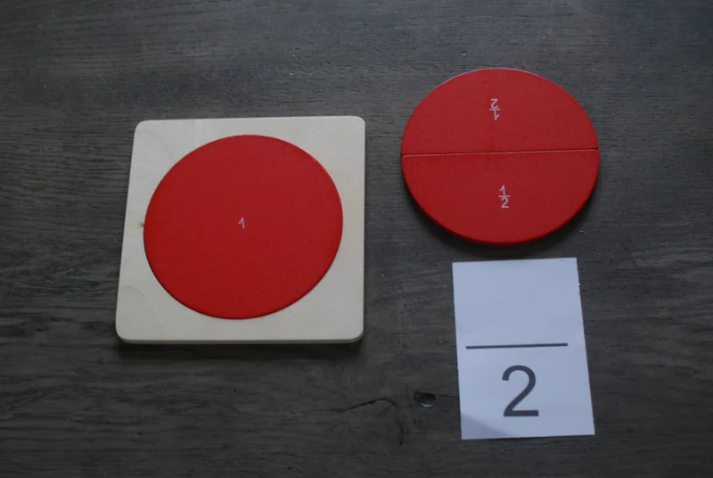 Fractions Montessori