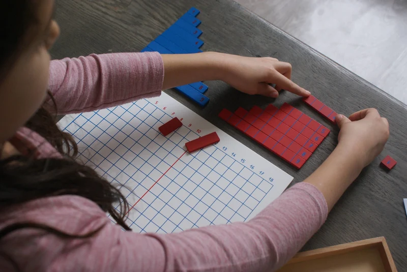 Tableau de l'Addition Montessori