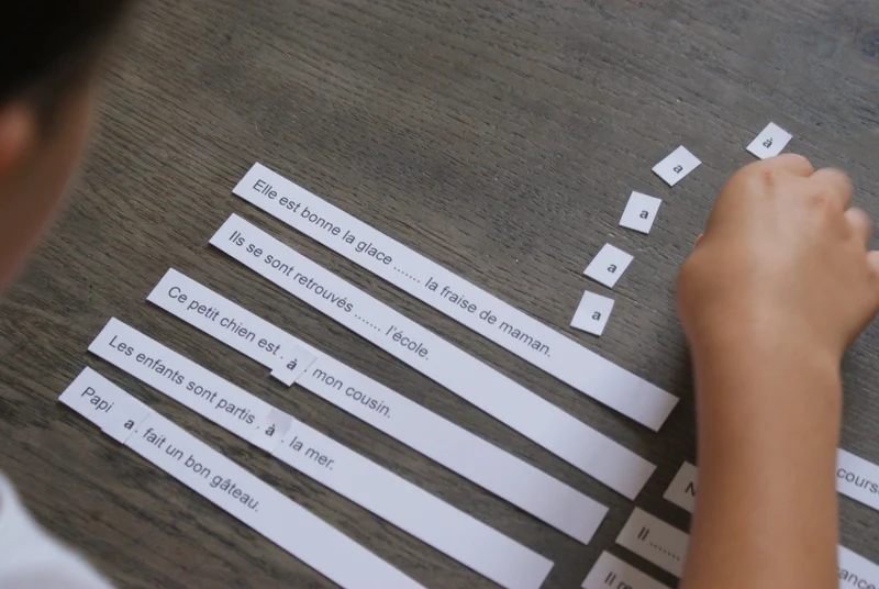 Orthographe Montessori