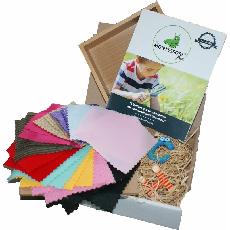 Étoffes de Couleurs Montessori