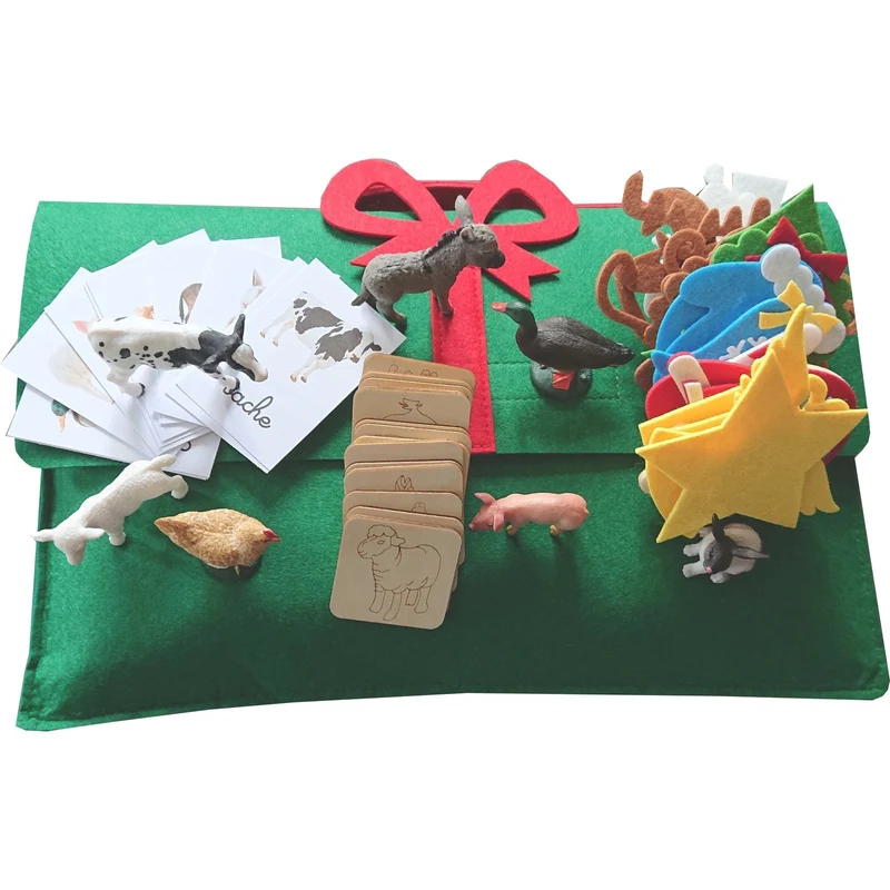 Calendrier de l'avent Montessori