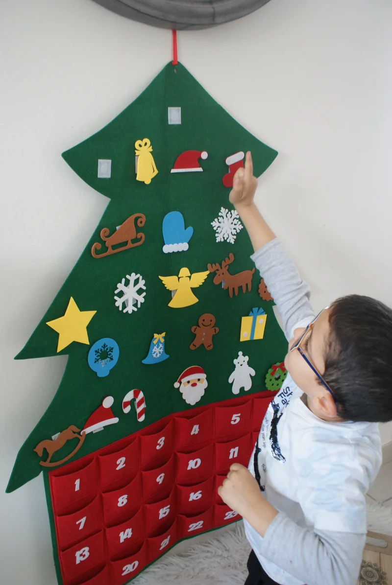 Calendrier de l'avent Montessori