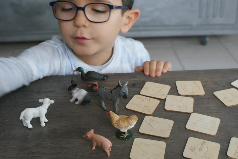 Calendrier de l'avent Montessori