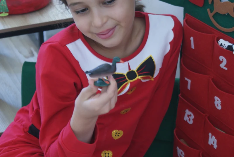 Calendrier de l'avent Montessori
