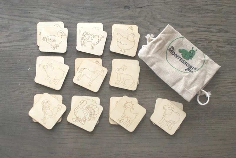 Calendrier de l'avent Montessori